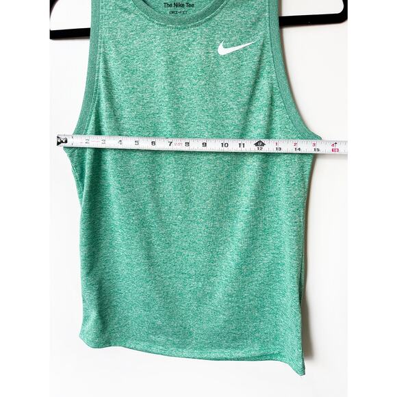 Nike Women's Dri‎ Fit Training Tank Top Green XS - Picture 3 of 6